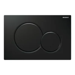 Geberit Sigma01 Black Dual Flush Plate For UP320 Cistern