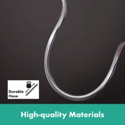 Hansgrohe Isiflex 1.6m Shower Hose Chrome -Victorian Plumbing Store 28276000 d2