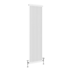 Keswick 1800 X 470mm Cast Iron Style Traditional 2 Column White Radiator 7 Keswick 1800 X 470mm Cast Iron Style Traditional 2 Column White Radiator -Victorian Plumbing Store 2ck21wh d1a
