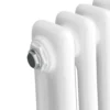 Keswick 600 X 1370mm Cast Iron Style Traditional 2 Column White Radiator