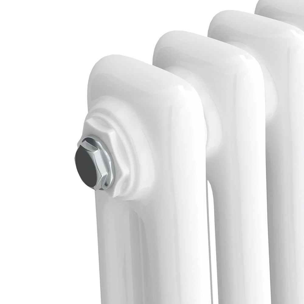 Keswick 1800 X 470mm Cast Iron Style Traditional 2 Column White Radiator 1 Keswick 1800 X 470mm Cast Iron Style Traditional 2 Column White Radiator