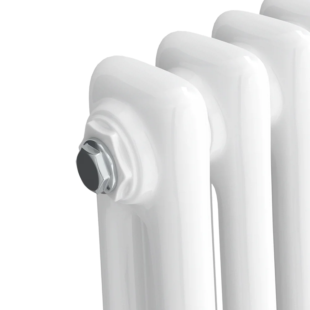 Keswick 1800 X 380mm Cast Iron Style Traditional 2 Column White Radiator 1 Keswick 1800 X 380mm Cast Iron Style Traditional 2 Column White Radiator