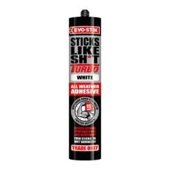 Bostik Evo-Stik Sticks Like Sh*t Turbo Grab Adhesive 290ml - White