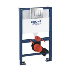 Grohe Rapid SL 3-in-1 Set 0.82m Support Frame For Wall Hung WC -Victorian Plumbing Store 3877320a