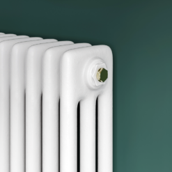 Keswick 600 X 1550mm Cast Iron Style Traditional 3 Column White Radiator -Victorian Plumbing Store 3cw18x468af d4a 1