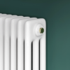Keswick 600 X 1370mm Cast Iron Style Traditional 3 Column White Radiator