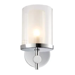 Endon Britton Bathroom Wall Light Fitting -Victorian Plumbing Store 51885 d2