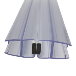 Clear Magnetic Seal For Quadrant Shower Door 4-6mm Glass (Pair)