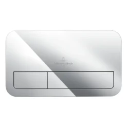 Villeroy And Boch ViConnect Chrome Dual Flush Plate -Victorian Plumbing Store 92249061 d1