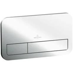 Villeroy And Boch ViConnect Chrome Dual Flush Plate