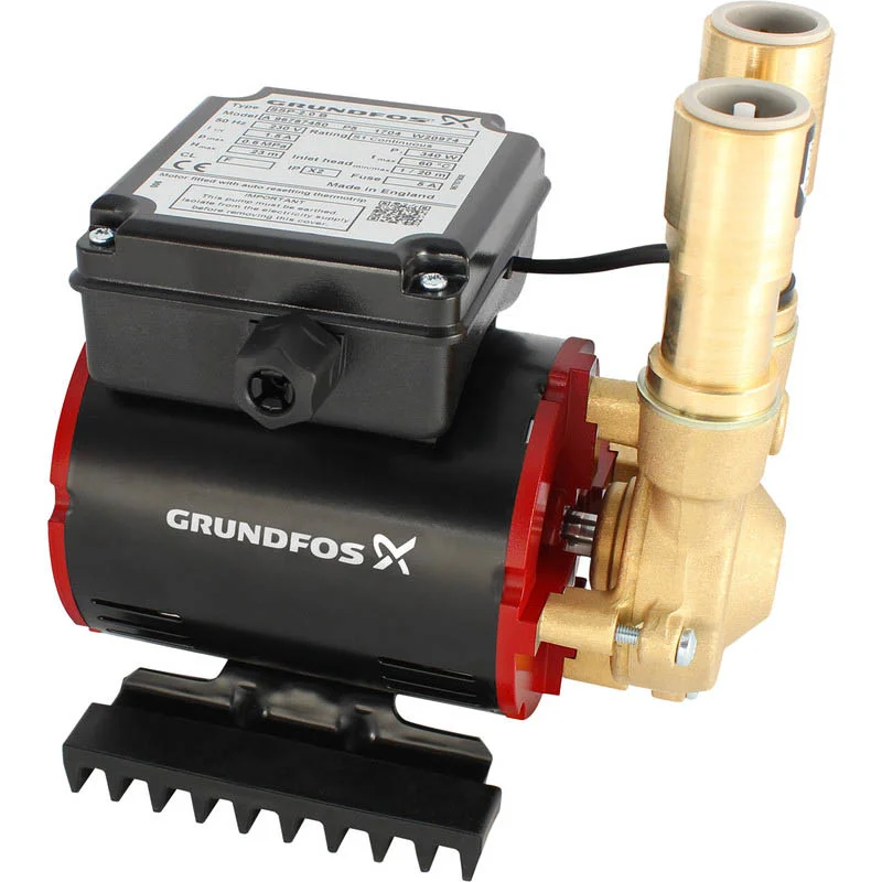 Grundfos Amazon SSP-2.0 B Brass Single Impeller Regenerative Shower Booster Pump 2.0 Bar 1 Grundfos Amazon SSP-2.0 B Brass Single Impeller Regenerative Shower Booster Pump 2.0 Bar