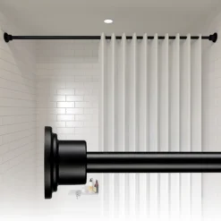 Croydex Stick N Lock Premium Telescopic Rod - Matt Black 10 Croydex Stick N Lock Premium Telescopic Rod - Matt Black -Victorian Plumbing Store ad230021 l2