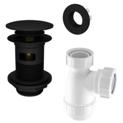 Arezzo Basin Installation Pack - Matt Black