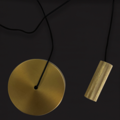 Arezzo Light Pull Cord Switch With Brushed Brass Knurled Handle -Victorian Plumbing Store azspcbbhan l1