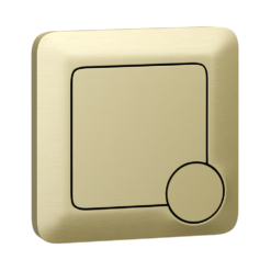 Arezzo Concealed WC Cistern With Brushed Brass Square Flush Plate -Victorian Plumbing Store azsqbbl l2 1