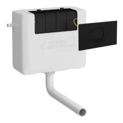 Cruze Dual Flush Concealed WC Cistern Incl. Large Matt Black Push Button Plate 8 Cruze Dual Flush Concealed WC Cistern Incl. Large Matt Black Push Button Plate -Victorian Plumbing Store cbkpb01fac001 l