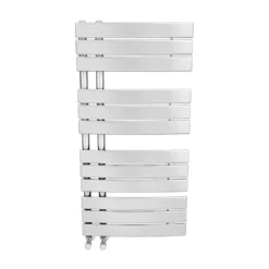 Delta Chrome Designer Heated Towel Rail 1080 X 550mm -Victorian Plumbing Store cdr55x1080detail2