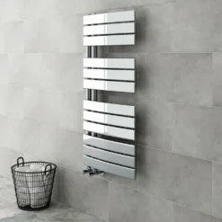 Delta Chrome Designer Heated Towel Rail 1080 X 550mm
