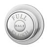 Chatsworth Traditional Dual Flush Push Button - Chrome