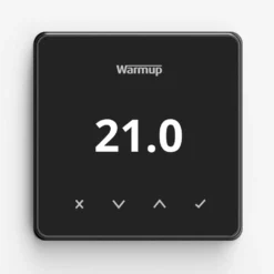 Warmup Element WiFi Underfloor Heating Thermostat - Dark -Victorian Plumbing Store elm01obdc d3