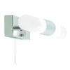 Aries Duo Light Bathroom Wall Light