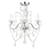 Vela 3 Light Bathroom Chandelier - IP44 Rated (SPA-20182-CHR)