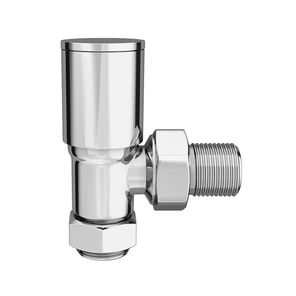 Arezzo Modern Angled Radiator Valves Chrome 7 Arezzo Modern Angled Radiator Valves Chrome - Image 7