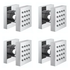 Milan Body Jet - 4 X Slim Square Jets