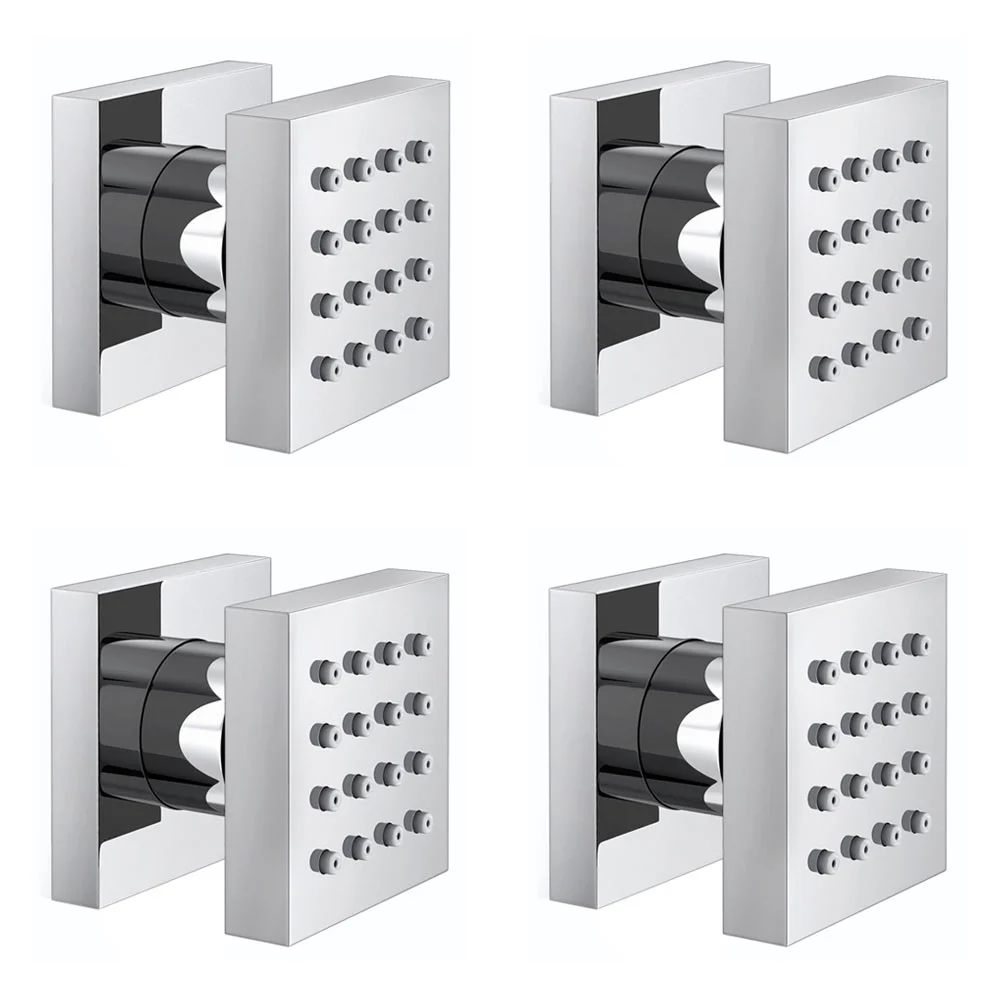 Milan Body Jet - 4 X Slim Square Jets 1 Milan Body Jet - 4 X Slim Square Jets