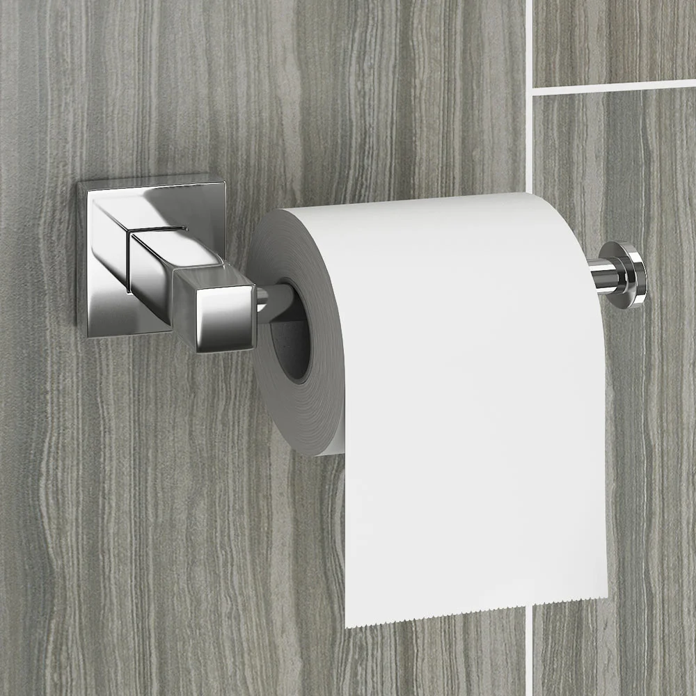 Milan Modern Toilet Roll Holder 2 Milan Modern Toilet Roll Holder - Image 2