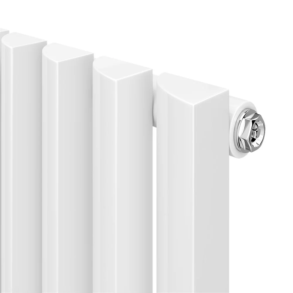 Monza 1600 X 355 Vertical Venetian Style White Designer Radiator 3 Monza 1600 X 355 Vertical Venetian Style White Designer Radiator - Image 3