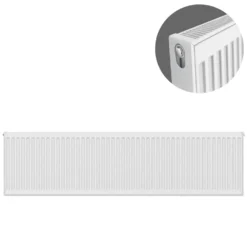 400 X 1800mm Slim Double Panel Radiator - Type 21 -Victorian Plumbing Store p418k l