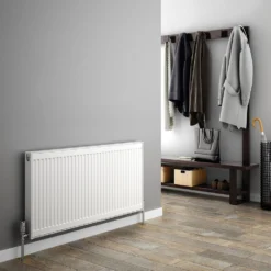 600 X 800mm Slim Double Panel Radiator - Type 21 -Victorian Plumbing Store p608k d4