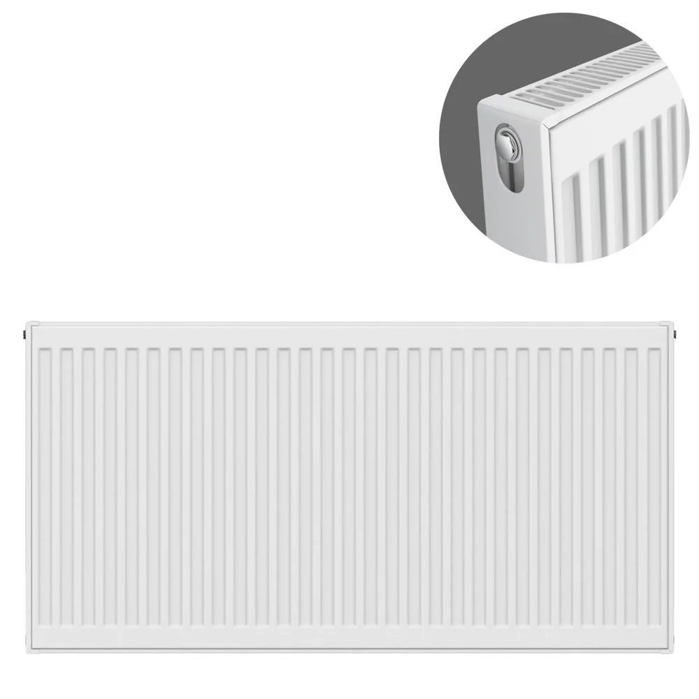 600 X 1000mm Slim Double Panel Radiator - Type 21 4 600 X 1000mm Slim Double Panel Radiator - Type 21 - Image 4