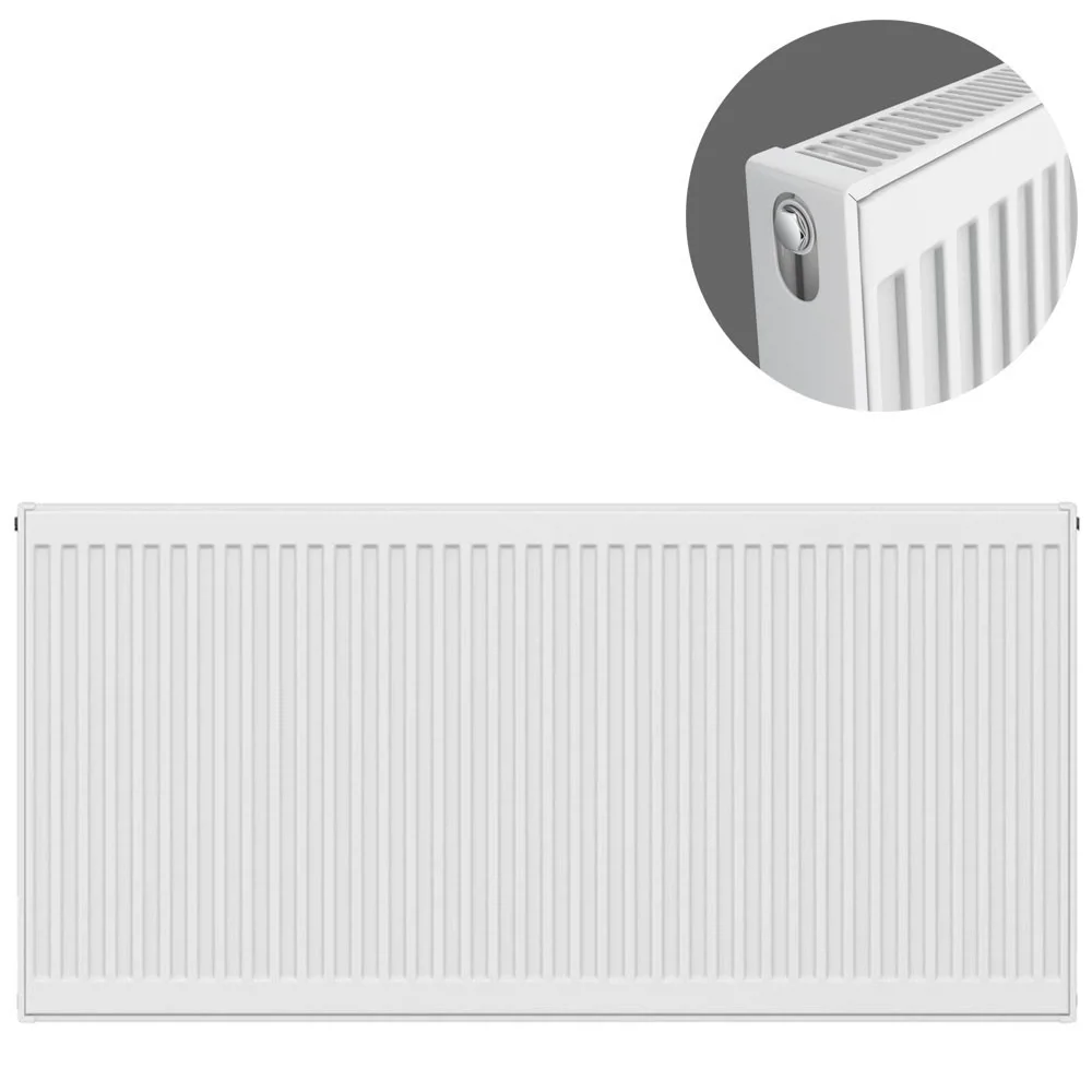 600 X 1300mm Slim Double Panel Radiator - Type 21 4 600 X 1300mm Slim Double Panel Radiator - Type 21 - Image 4
