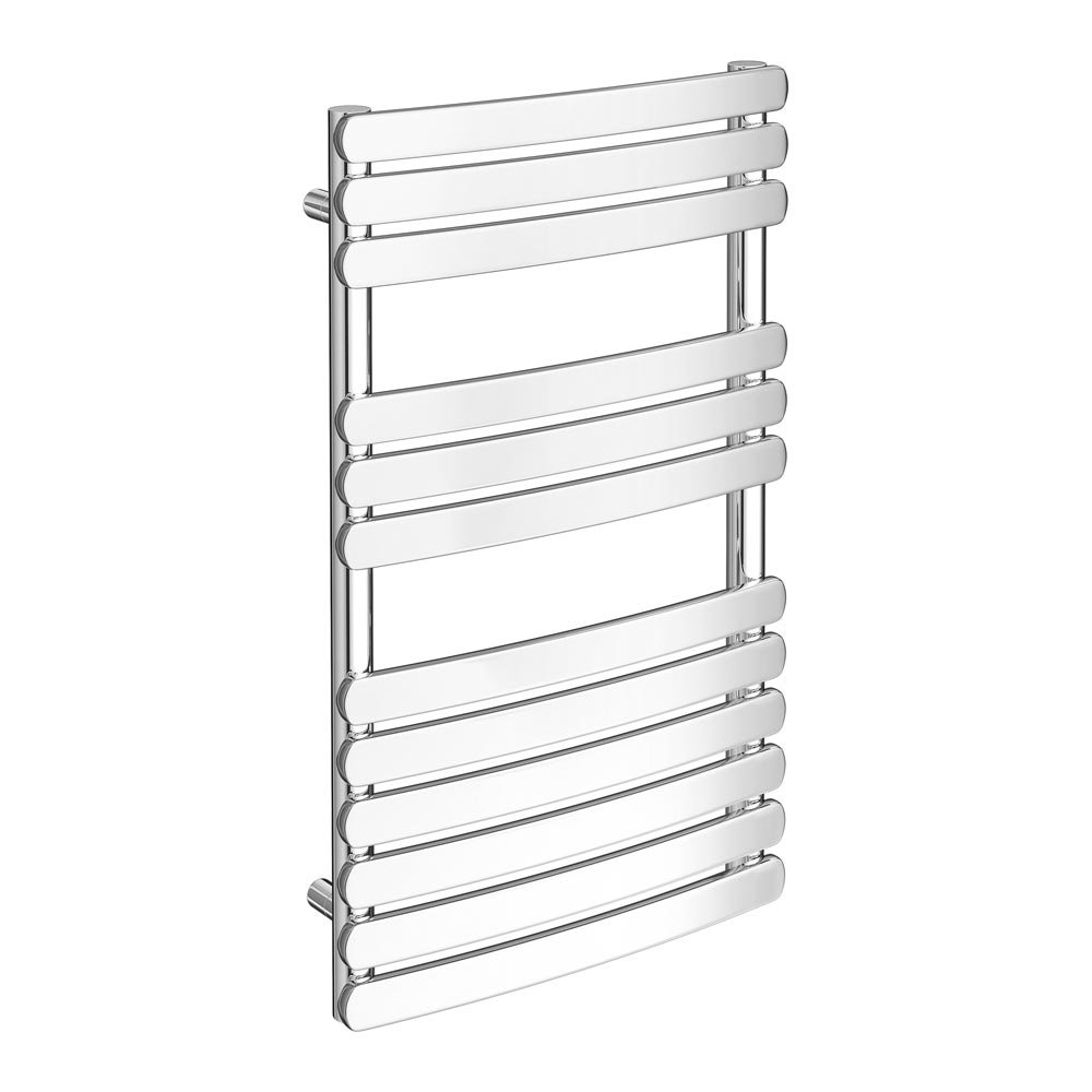 Murano Curved H800mm X W490mm Heated Towel Rail - Chrome 5 Murano Curved H800mm X W490mm Heated Towel Rail - Chrome - Image 5