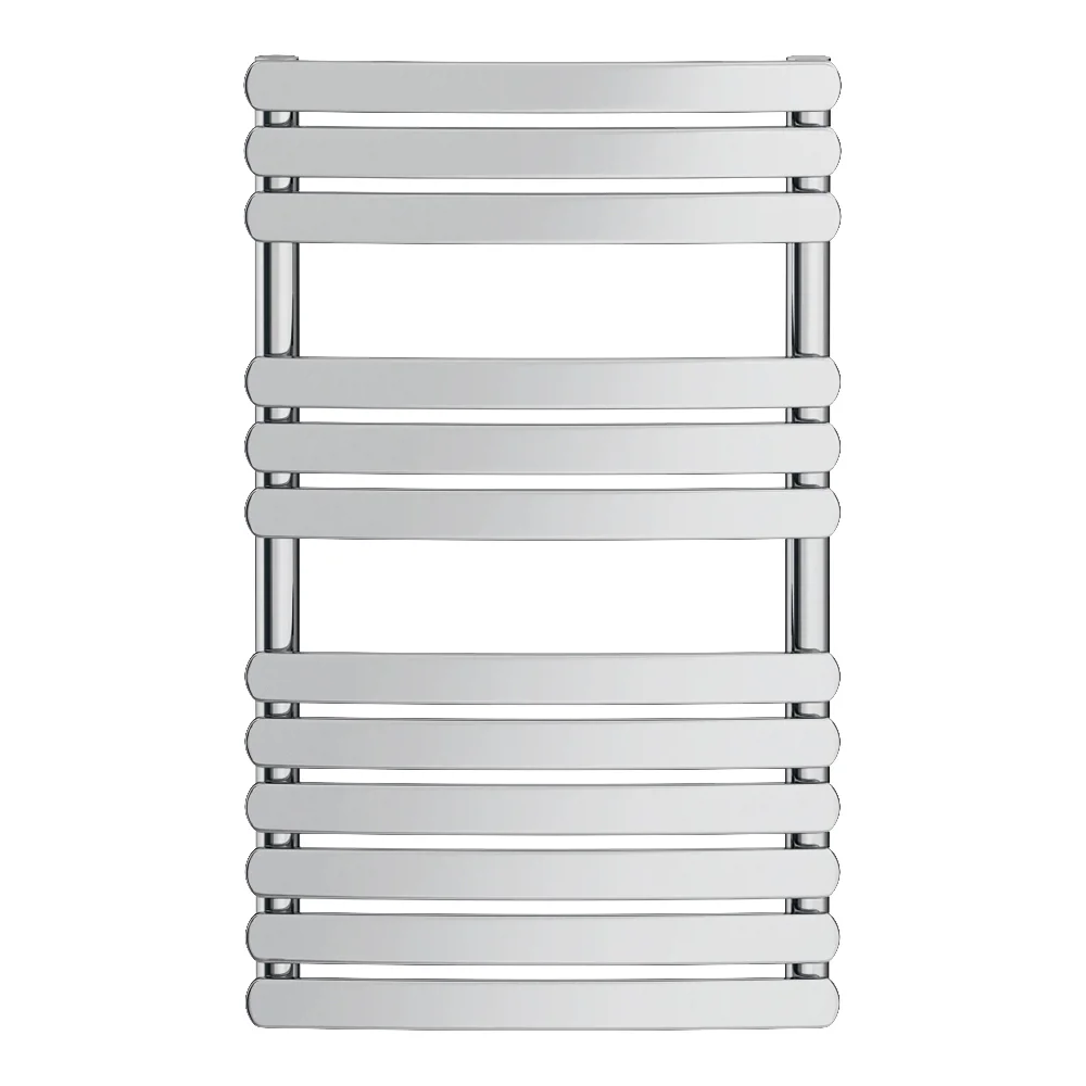 Murano Curved H800mm X W490mm Heated Towel Rail - Chrome 1 Murano Curved H800mm X W490mm Heated Towel Rail - Chrome