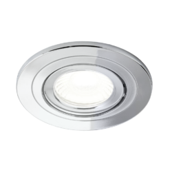 Ellis & Co Chrome IP65 LED Tiltable Downlight