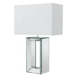 Ellis & Co Chrome Mirror Table Lamp
