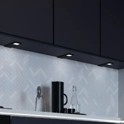 3 X Ellis & Co 3-Tone LED Colour Selectable Under Cabinet Light - Black 8 3 X Ellis & Co 3-Tone LED Colour Selectable Under Cabinet Light - Black -Victorian Plumbing Store se11198t0.1