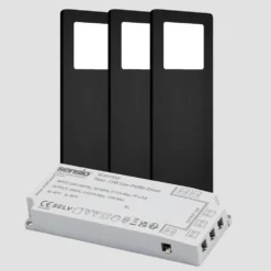 3 X Ellis & Co 3-Tone LED Colour Selectable Under Cabinet Light - Black 9 3 X Ellis & Co 3-Tone LED Colour Selectable Under Cabinet Light - Black -Victorian Plumbing Store se11198t0.3