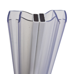 Clear Angled Magnetic Seal For Shower Door 4-6mm Glass (Pair) -Victorian Plumbing Store sla810clr d2