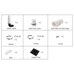 Compact Shower And Basin Waste Water Pump System (3 Inlets) -Victorian Plumbing Store spropump d5
