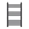 Keswick Anthracite Traditional 500 X 800mm Heated Towel Rail