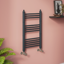 Keswick Anthracite Traditional 500 X 800mm Heated Towel Rail -Victorian Plumbing Store tratr80a l3