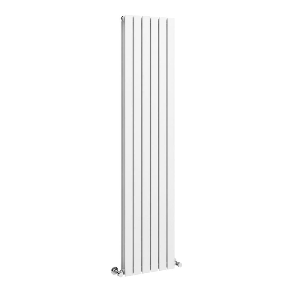 Urban Vertical Radiator - White - Double Panel (1600x354mm) 2 Urban Vertical Radiator - White - Double Panel (1600x354mm) - Image 2