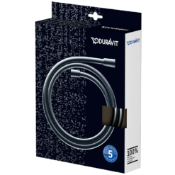 Duravit 1.25m Universal Shower Flex Hose -Chrome -Victorian Plumbing Store uv0610006010 d5