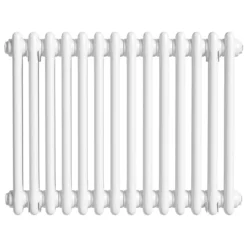 The Heating Co. 600 X 1194mm Corso 2 Column White Radiator -Victorian Plumbing Store wh2col05 l8