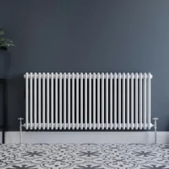 The Heating Co. 600 X 1194mm Corso 2 Column White Radiator