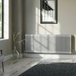 The Heating Co. 600 X 1190mm Corso 3 Column White Radiator